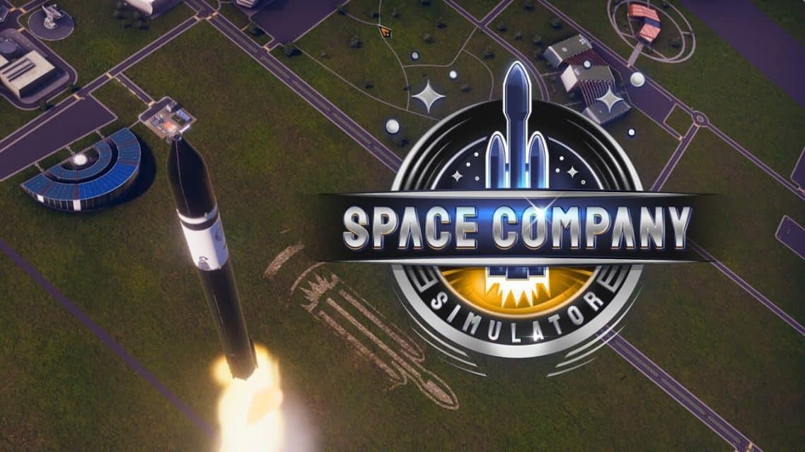 Space company simulator logo